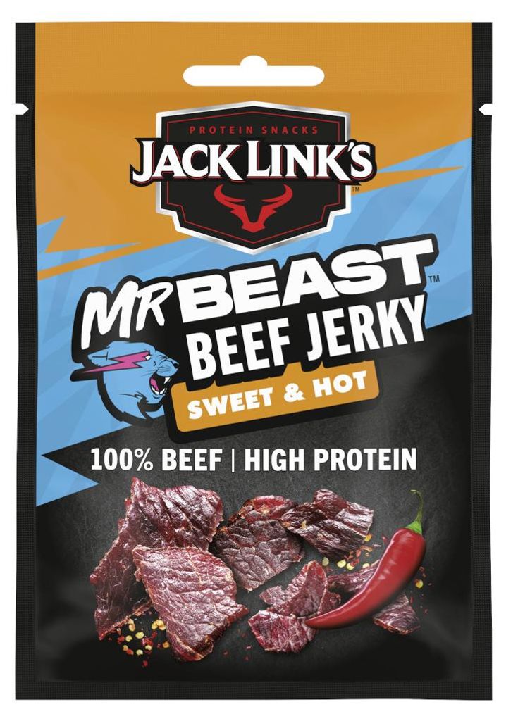 Jack Links Beef Jerky Sweet&Hot 25g Obrázek produktu 