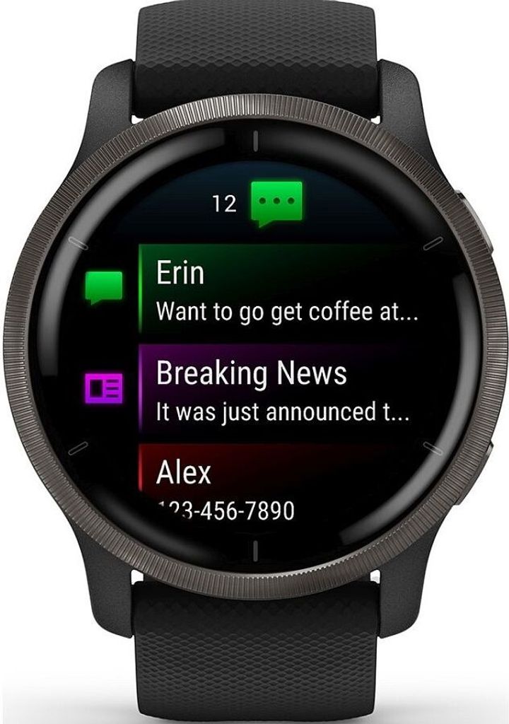Garmin VENU 2 czarny/ciemnoszary Zdjęcie produktu 18