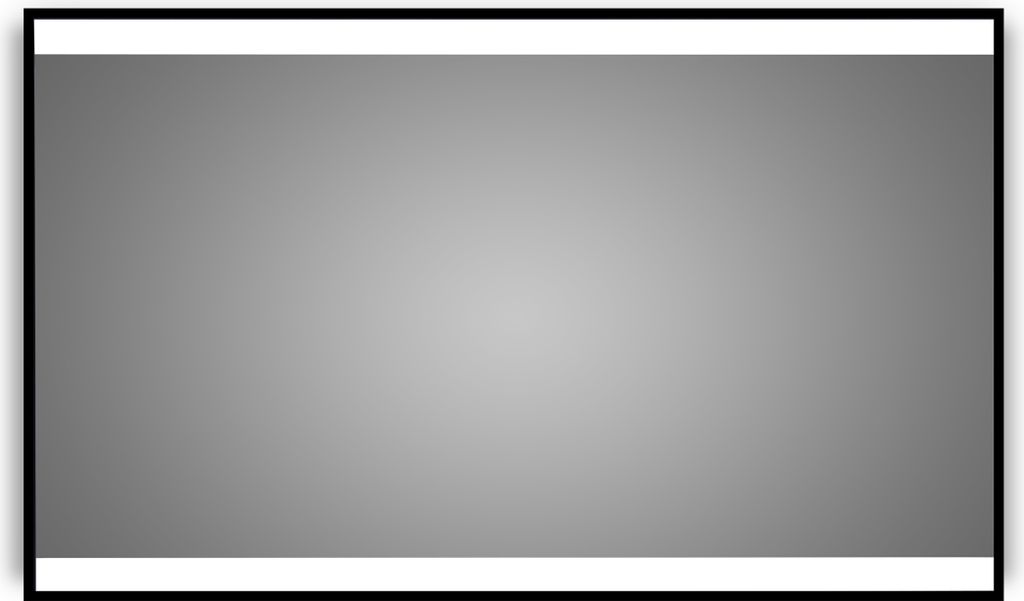 A gradient gray background with white borders at the top and bottom, framed by a black border.