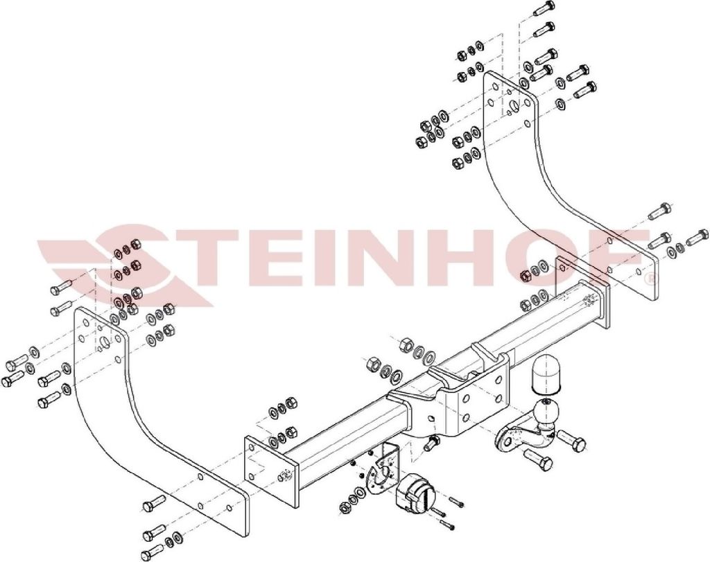 Z546760 Anhängerkupplung passend für IVECO Daily 2014-2020 starr