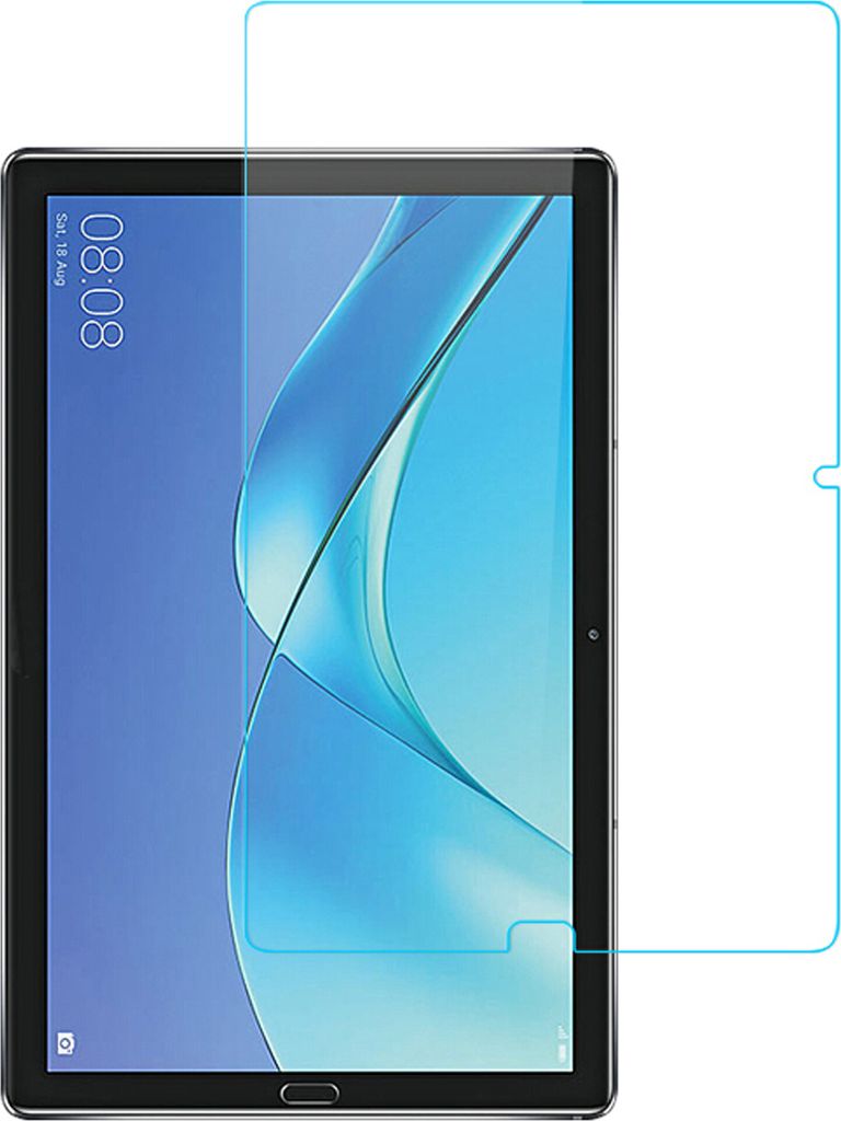 2x Schutzfolie für Huawei MediaPad M5 10.8 Zoll Displayschutz Folie klar transparent Anti-Fingerprint