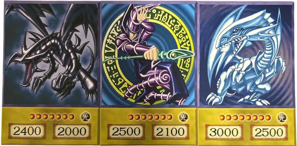 Yugi, Kaiba & Joey-set van Orica - Zwarte Magier, Witte Productafbeelding 