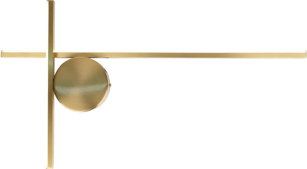 Applique LED moderne or 55 cm Cricio - Éclairage anti-éblouissement chic