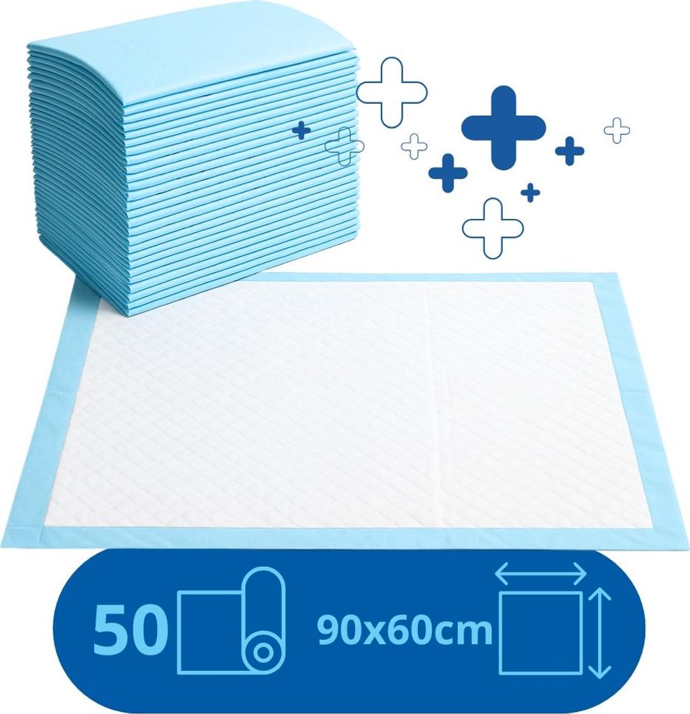 Hygienická absorpčná podložka 90x60 50ks Obrázok produktu 