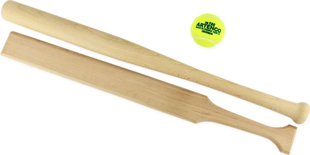 LUCIO LONDERO Baseball-Trainingsset 2x Schläger + Ball