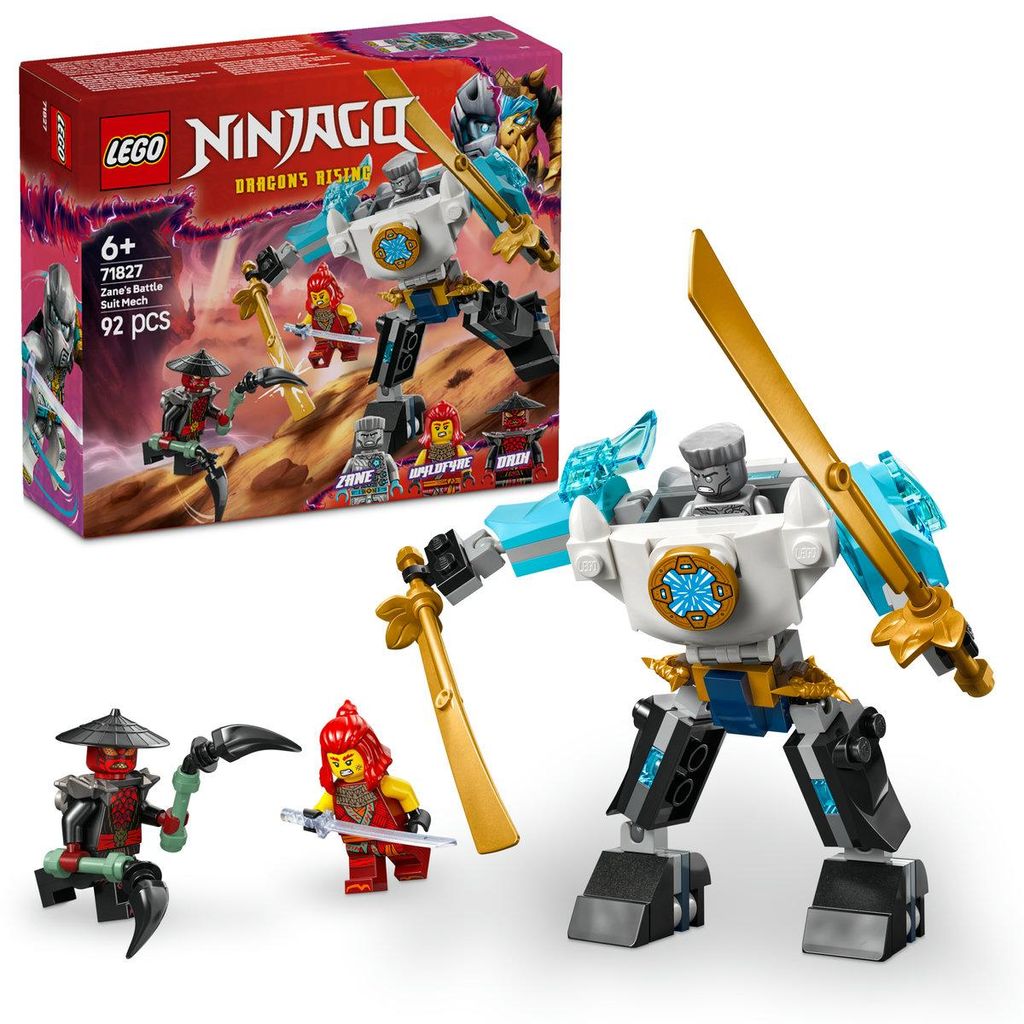 LEGO NINJAGO Costume Robot da Combattimento di Zane 71827 Immagine del prodotto 