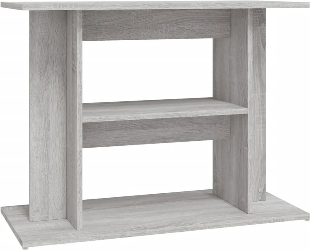 Mobiletto Acquario Grigio Sonoma vidaXL | Arredo Casa Pesci 80x35x60