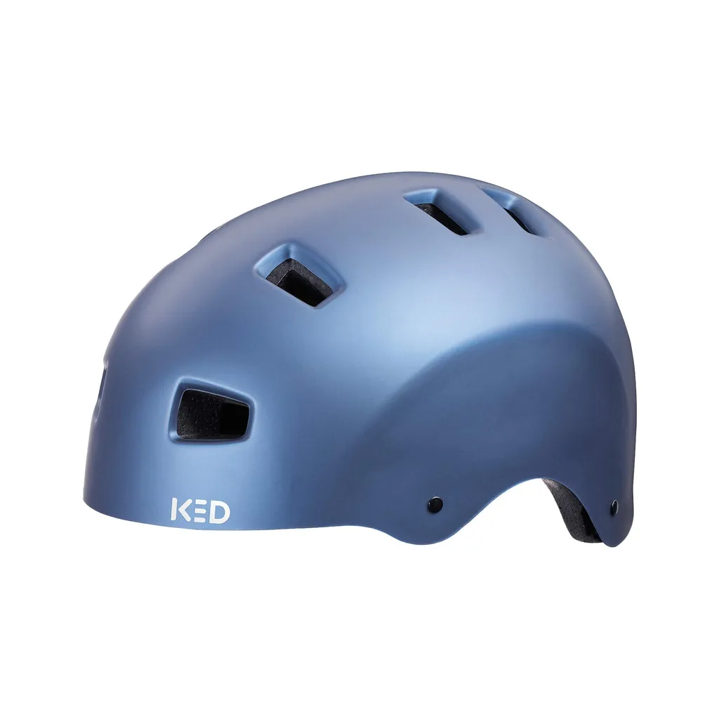 Casque vélo KED Citro bleu idéal trajets vélotaf et balades urbaines confort
