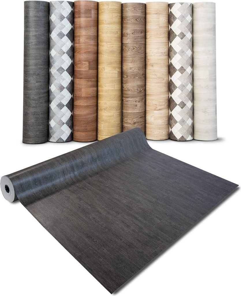 CV Bodenbelag Vancouver 5 PVC Boden in Holz-Optik rutschfest & pflegeleicht 200x150 cm