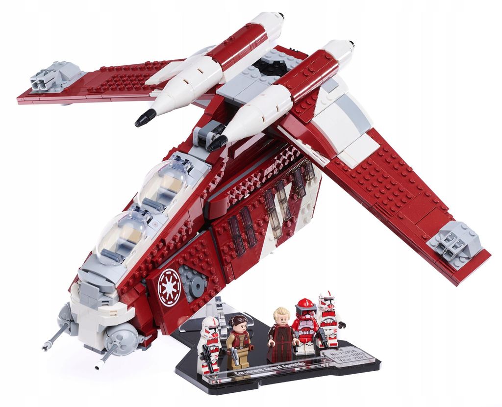 Support noir pour LEGO® 75354 Star Wars – Canonnière Image du produit 