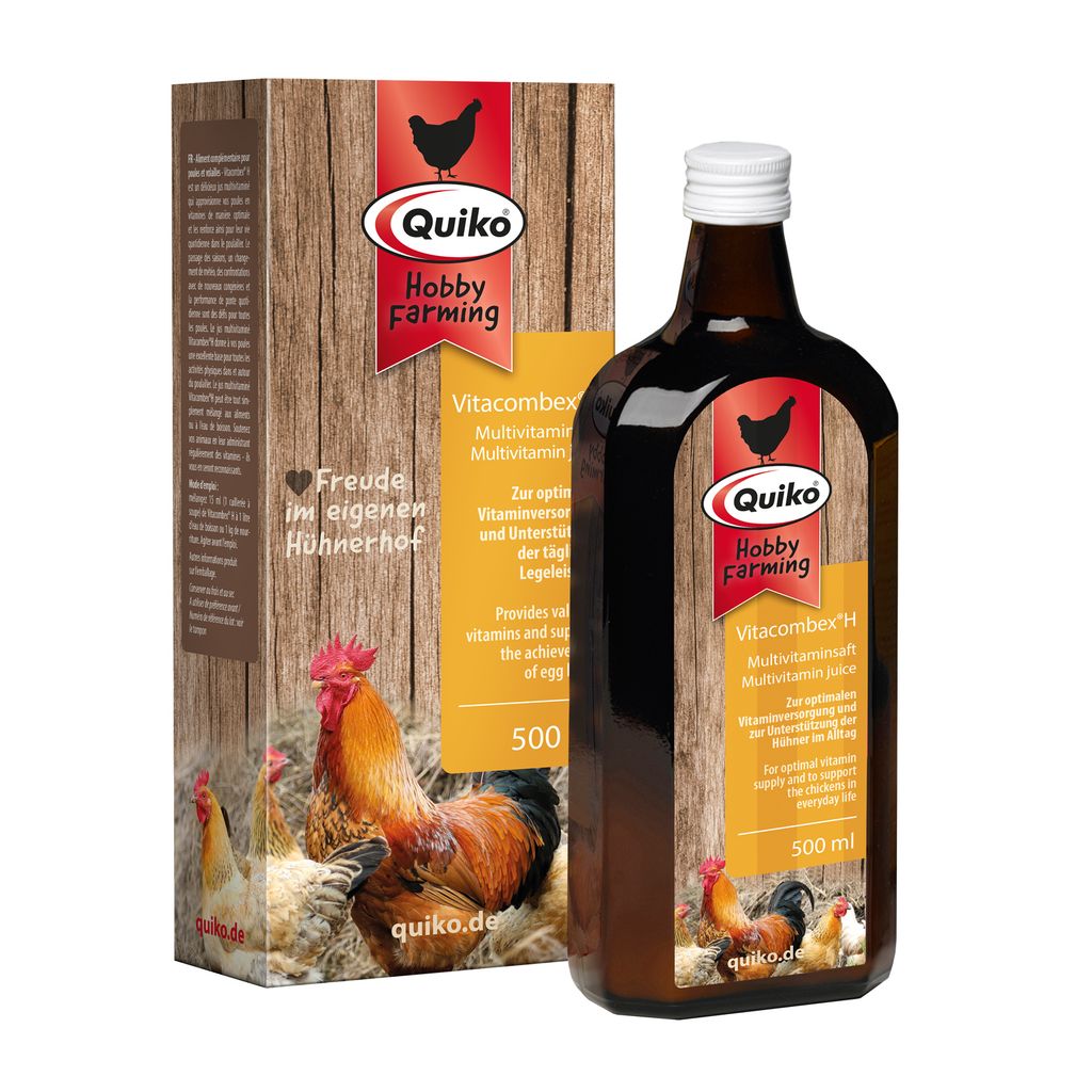 Quiko Hobbyfarming: Zumo multivitamínico Vitacomcex-H para Imagen del producto 