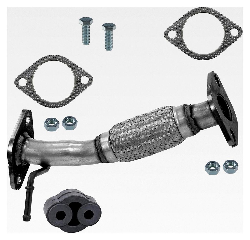 Abgasrohr Hosenrohr mit Anbaumaterial für HYUNDAI i30 (FD), i30 Kombi (FD), KIA CEED Schrägheck (ED), CEED SW (ED), PRO CEED (ED)