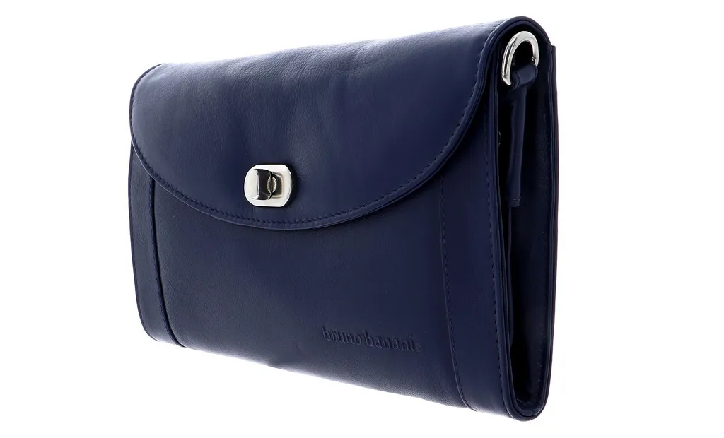Sac cuir bleu bruno banani Isidora, la solution compacte et chic