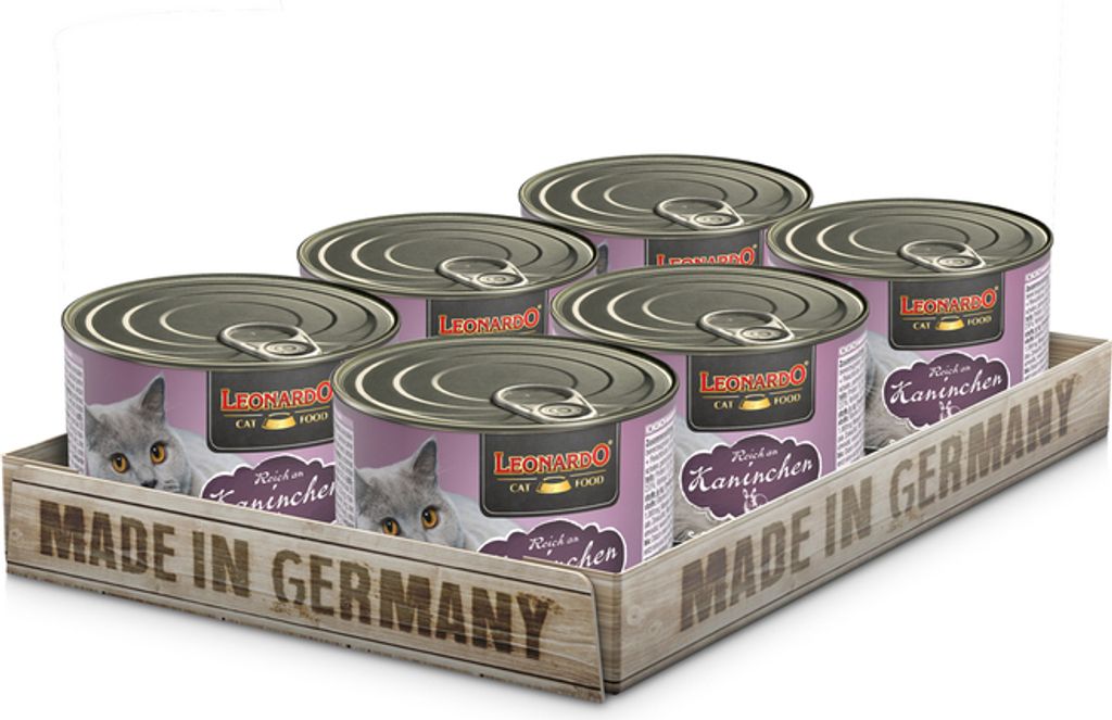 LEONARDO Reich an Kaninchen 6x 200g Produktbild 