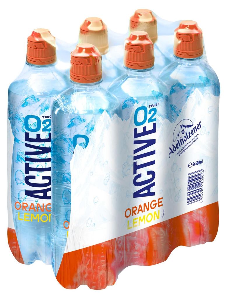 Active o2 Pomaranč-citrón Pet 50 cl Obrázok produktu 