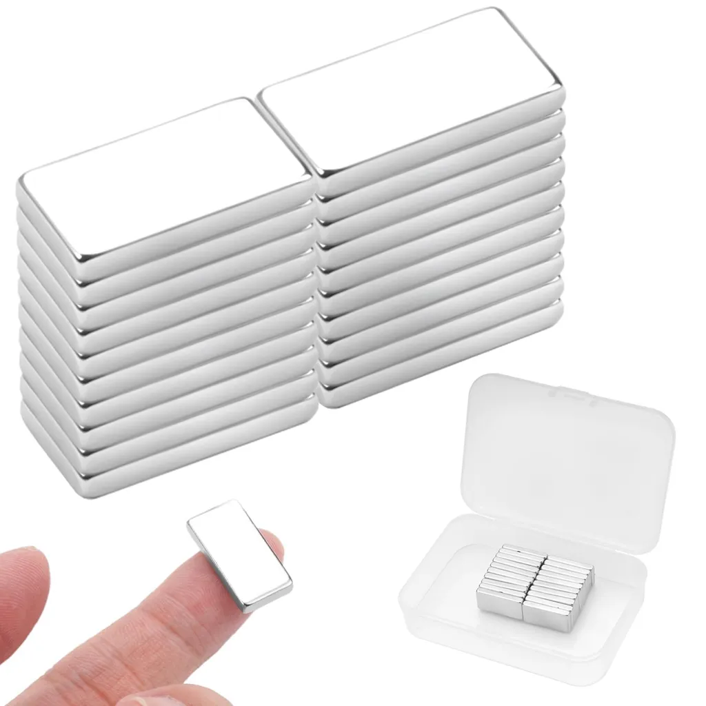 Aimants de Bureau en Néodyme pour Tableaux Blancs et Frigos - 20 Unités