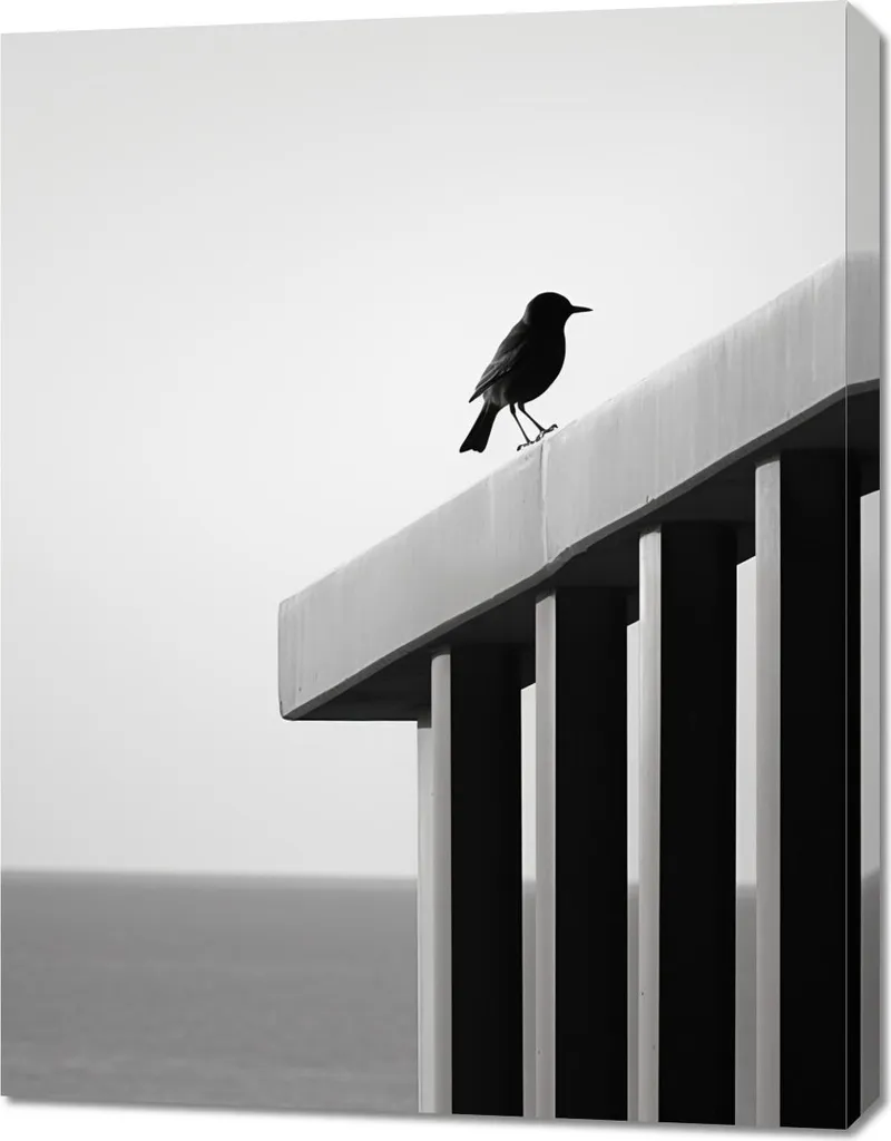 Image 70 x 90 cm Profondeur Solitaire pour Agrandir une Petite Pièce