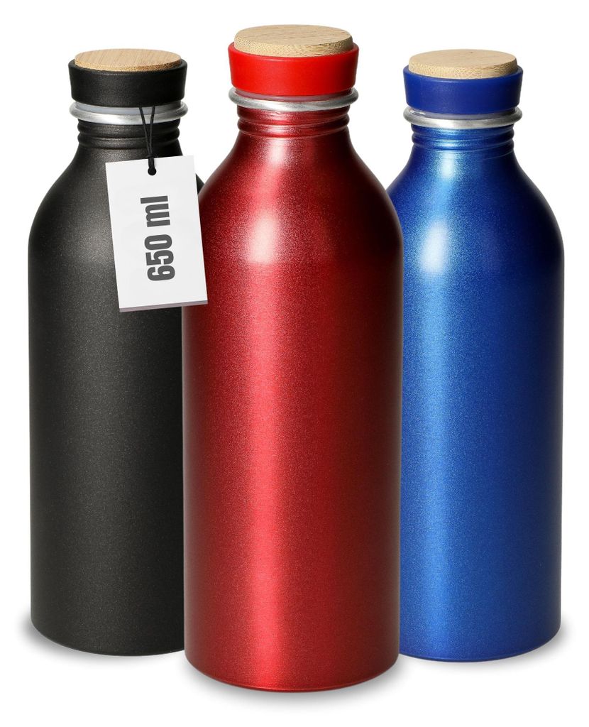 Trinkflasche Kohlensäure geeignet 650 ml - auslaufsichere Produktbild 