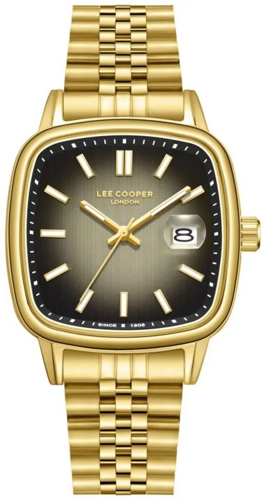 Montre Homme Lee Cooper LC08306.110 Dorée - Durable et Antirayure