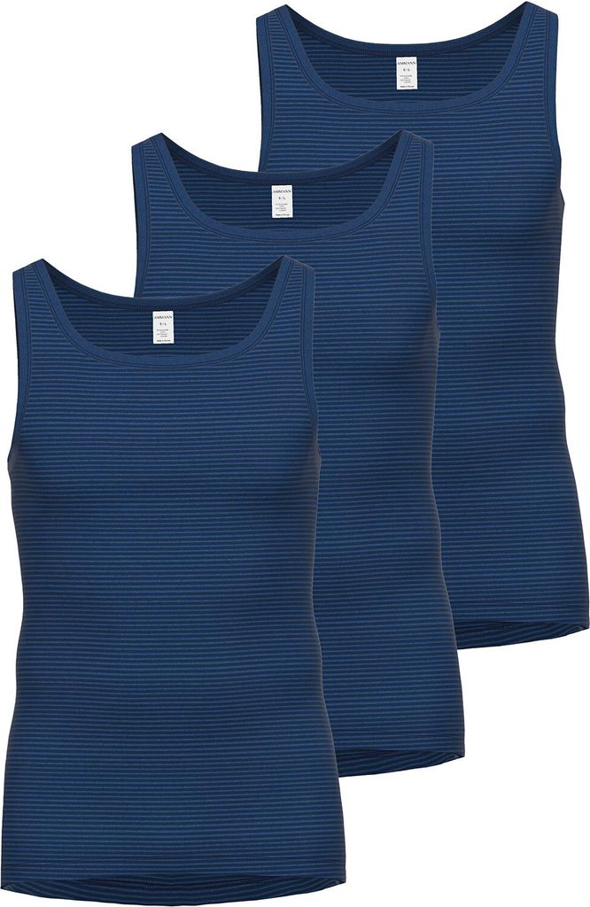 3er Pack Unterhemd Day Classic / Jeans Feinripp von der Produktbild 