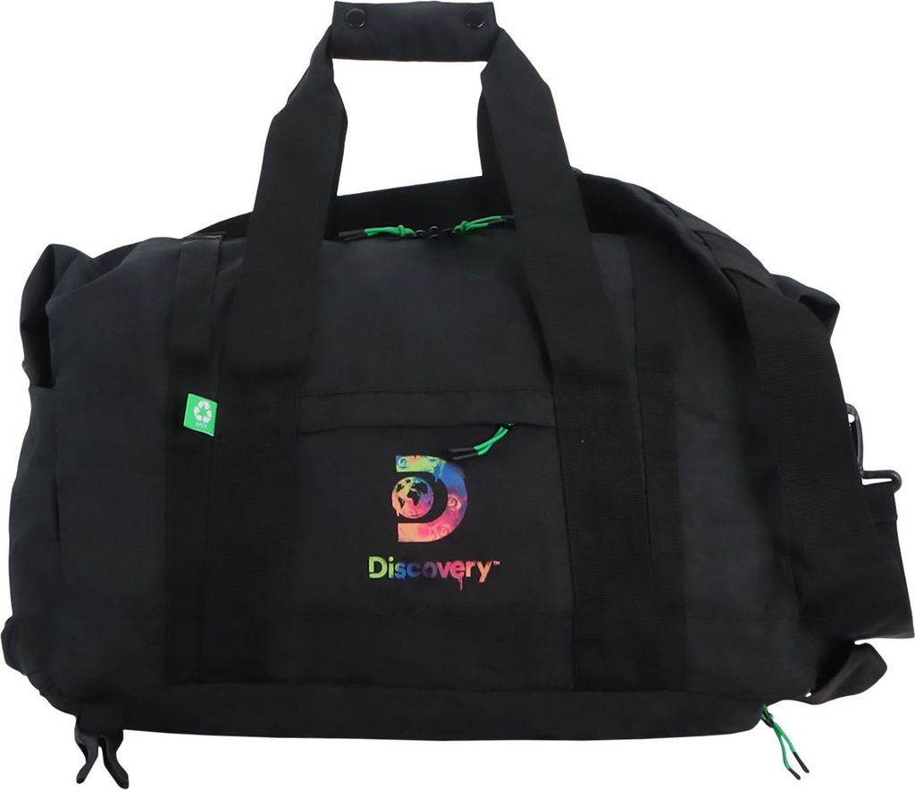 Discovery Sporttasche Drive aus umweltfreundlichem RPET Polyester Black One Size