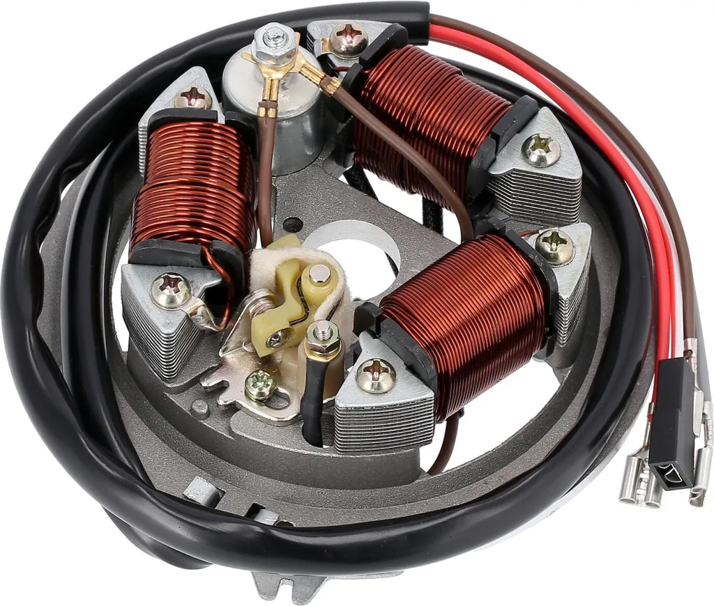 Plaque de base 8307.10/4-100 avec interrupteur 6V 25/21W Bilux