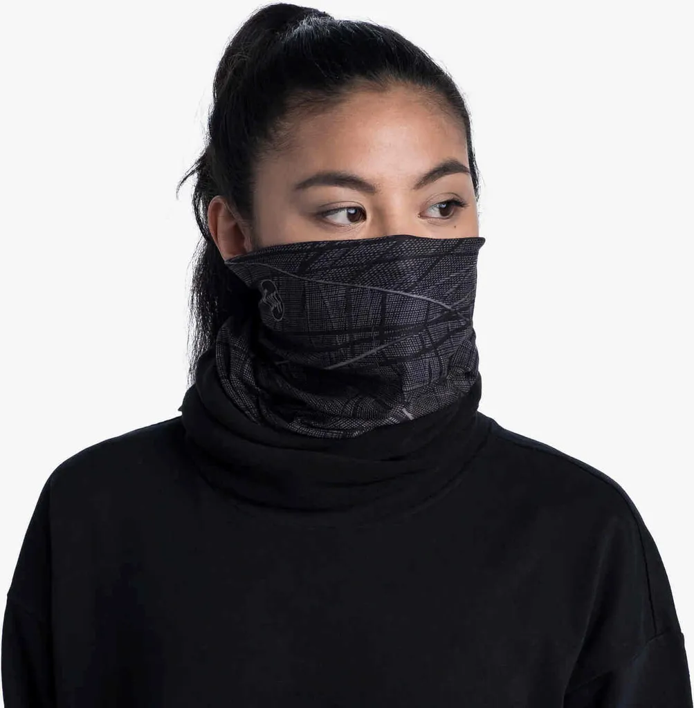 BUFF Polar Black: Scaldacollo Nero Invernale per Moto e City Bike