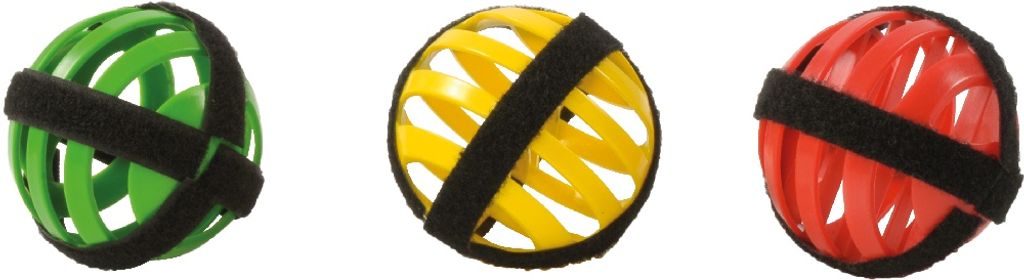 EDUPLAY 120313 Klettbälle, mehrfarbig (6er Pack)