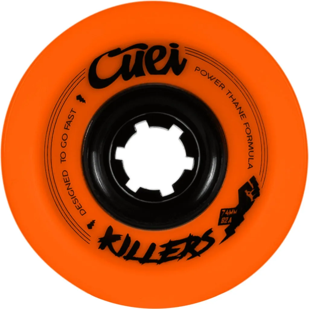 Roues Skateboard Descente Killers Cuei Wheels 74mm 82a Stabilité Max