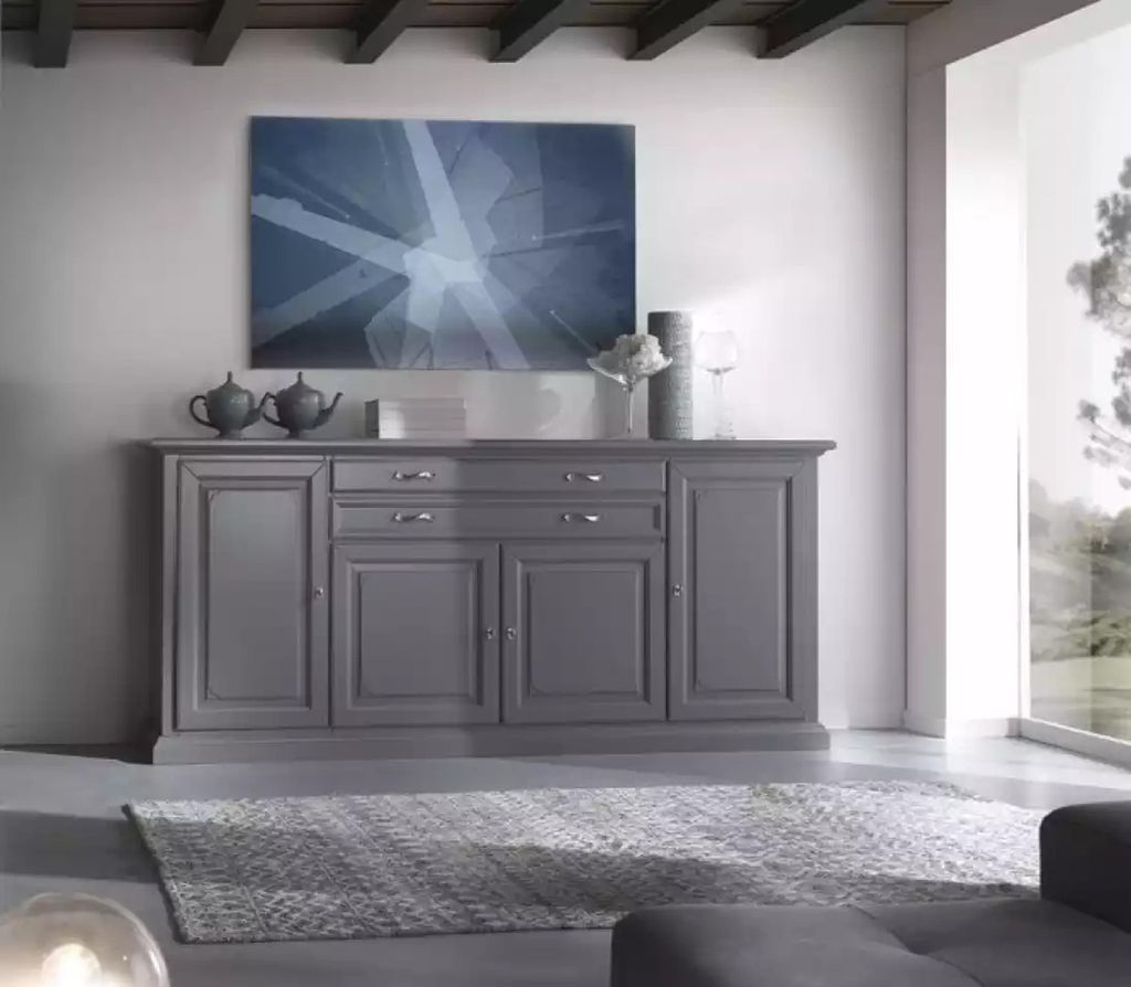 Kommode Schrank Sideboard Klassischе Luxus Wohnzimmer Schranke Holz