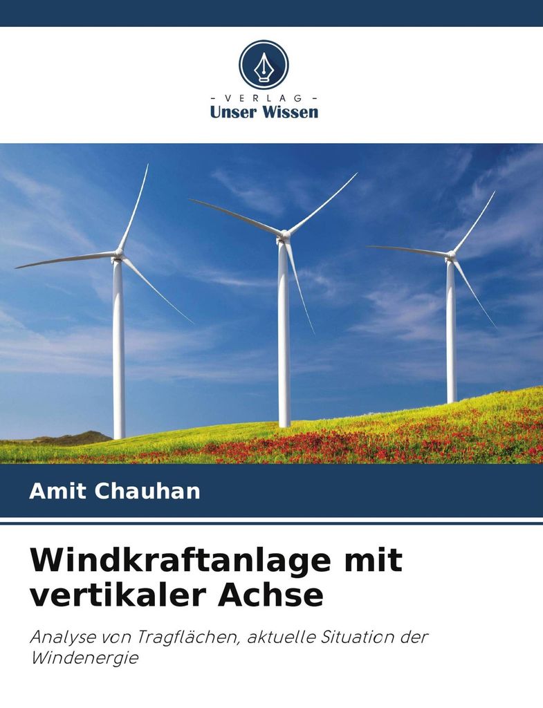 Windkraftanlage mit vertikaler Achse