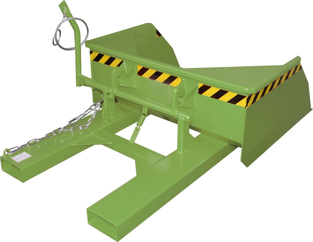 BAUER Staplerschaufel mechanisch - 500 l - 1.000 kg - resedagrün