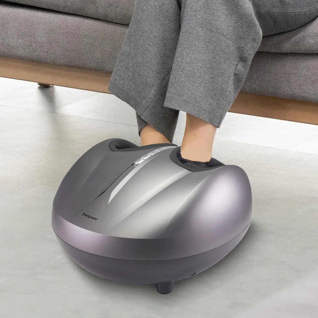 Masseur de pieds chauffant électrique avec 3 programmes de relaxation - 5
