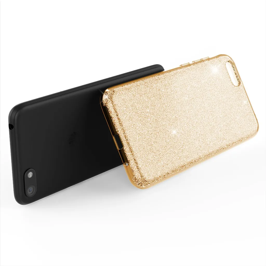 N NEWTOP 3 in 1 Case Compatible with Huawei Y5 2018 / Honor 7S