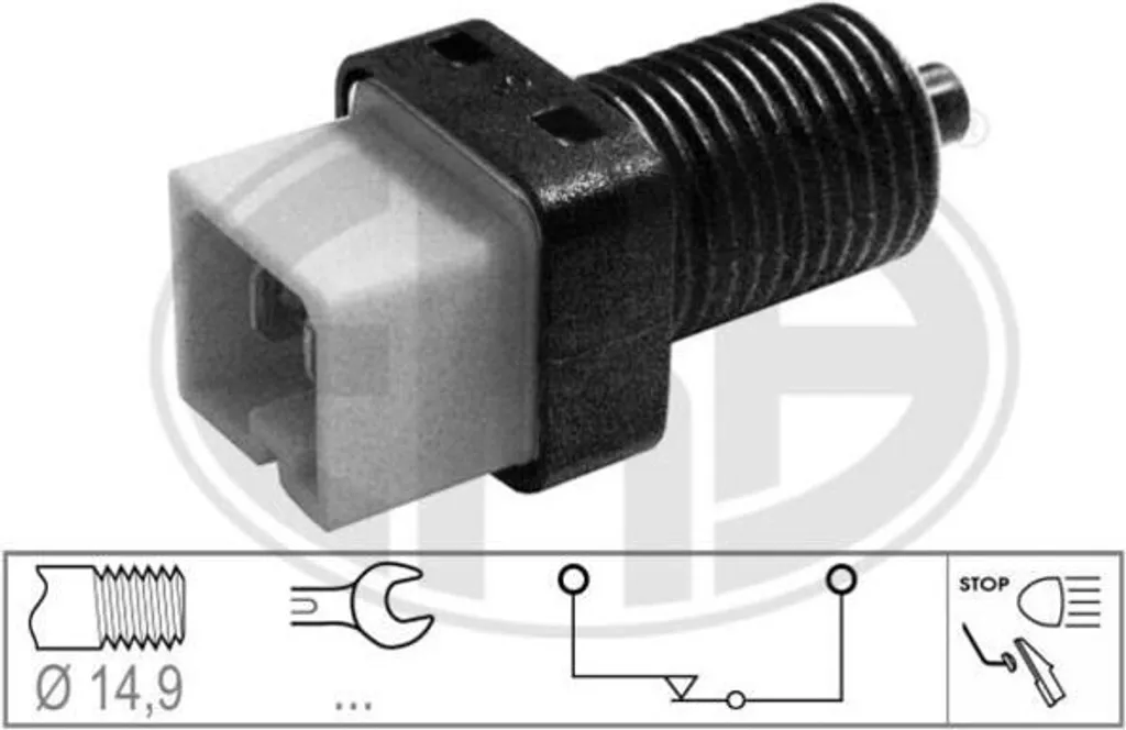 Kit Interruttore Luce Freno Universale 12V - Riparazione Fai-da-Te