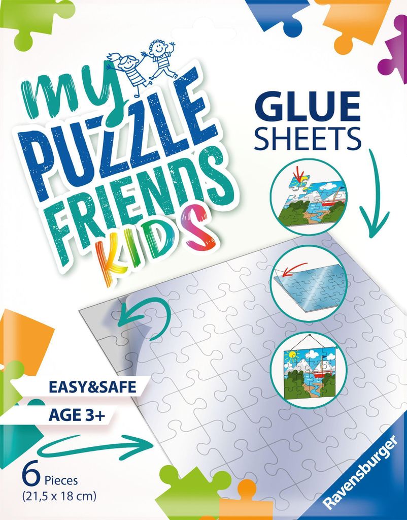 Ravensburger Kinderpuzzle - 13301 My Puzzle Friends Glue Produktbild 
