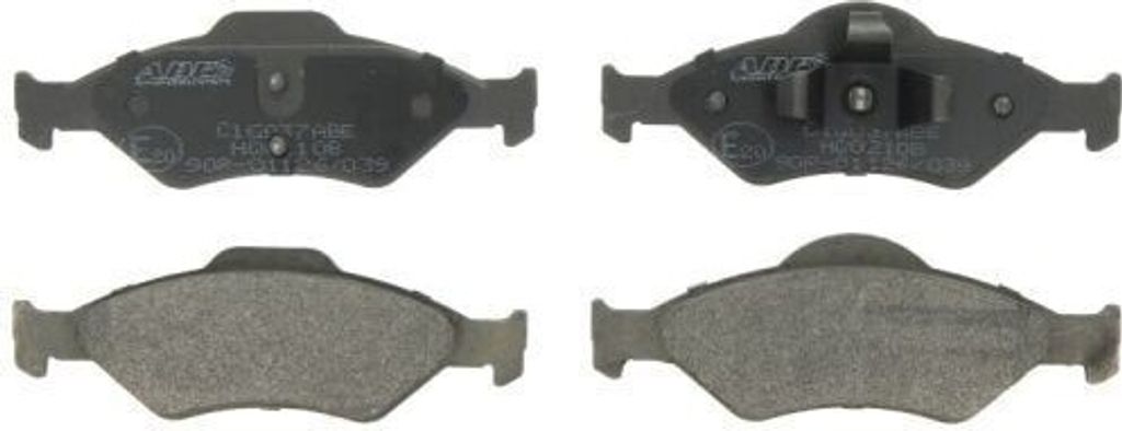 ABE Bremsbeläge Satz Vorne für FORD Fiesta Mk4 Schrägheck (JAS, JBS) C1G037ABE