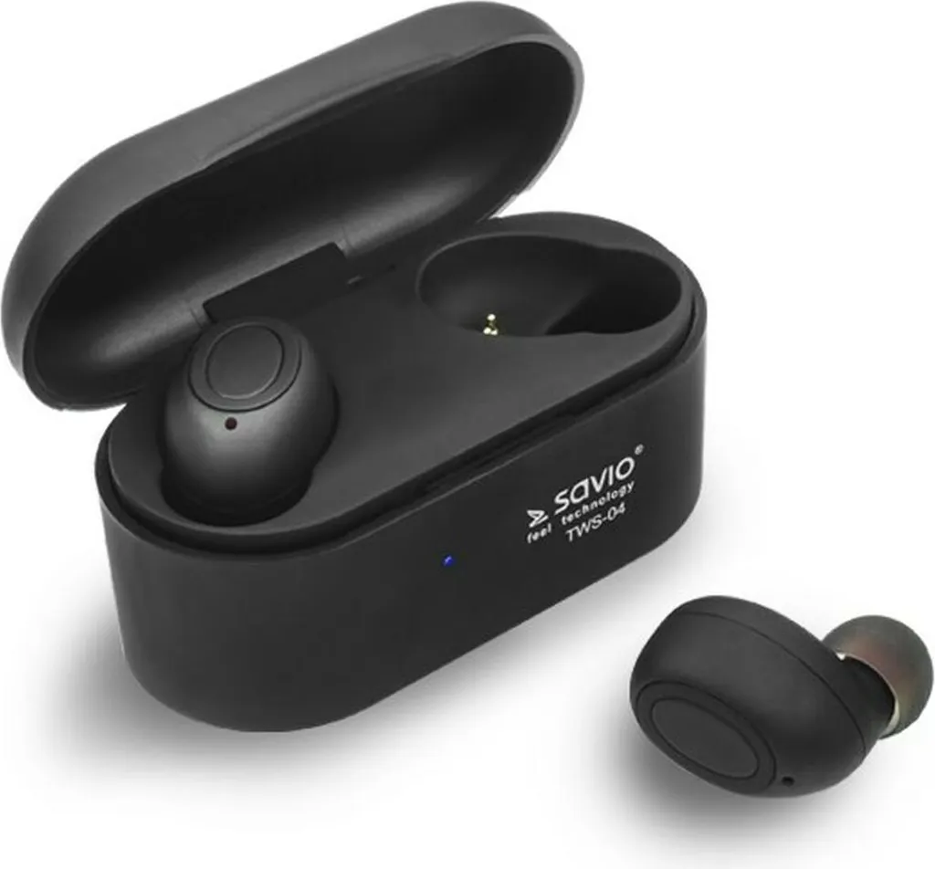 Écouteurs Sport Savio TWS-04 sans fil Bluetooth pour Musique et Appels