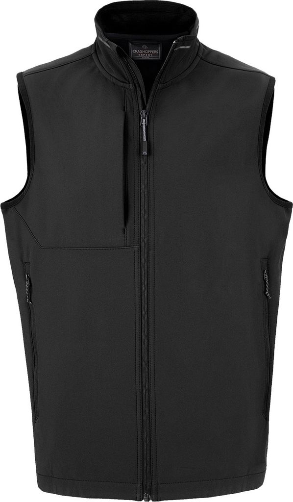 Craghoppers - "Expert Basecamp" Weste für Herren RW8138 (XXL) (Schwarz)
