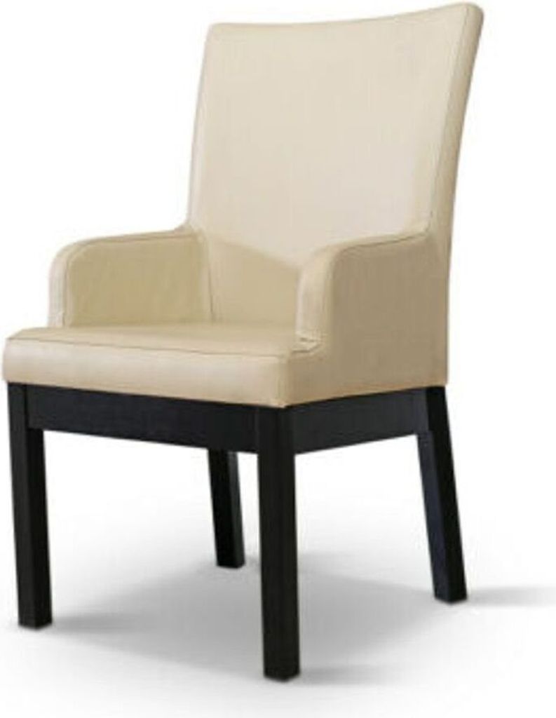 Design Stuhl 4x Stühle Set Sessel Gruppe 100% Leder Neu Esszimmer Restaurant Neu