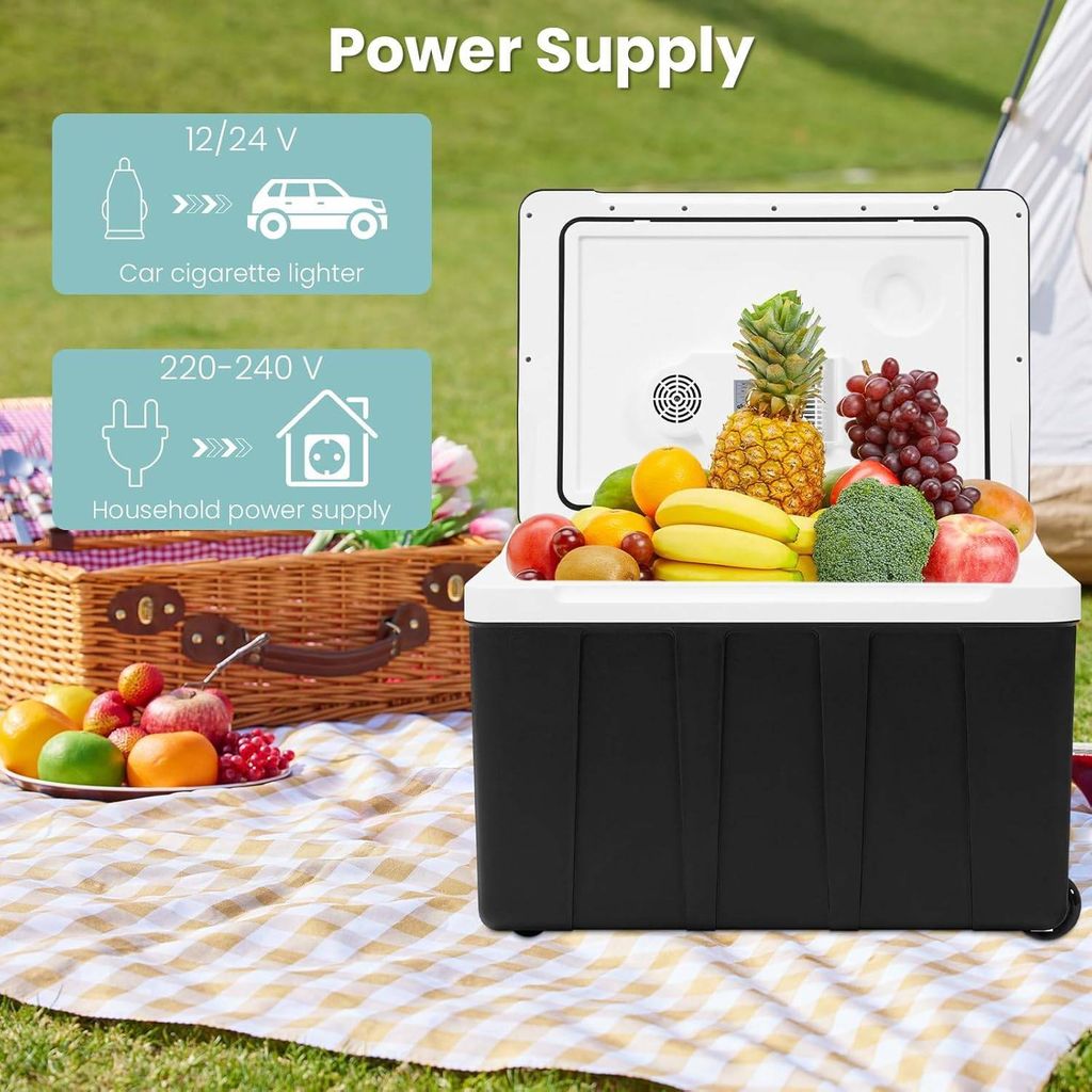 WOLTU Kühlbox Auto 50L Elektrisch 12v 230v, Zum Kühlen und Produktbild 6