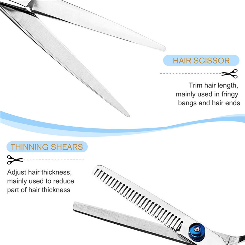 Professionelle Friseurschere Aus Edelstahl – Scharfe Klingen, Ergonomischer Griff, Ideal Für Salon & Heimgebrauch.