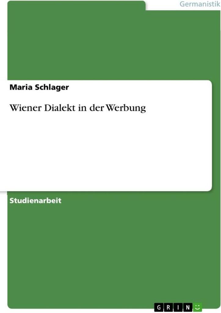 Wiener Dialekt in der Werbung