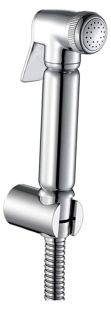 Hand-Bidet-Sprühkopf, Messing, Chrom, Badezimmer, Dusche, Bidet-Hahn, tragbare Toilette, Bidet-Duschkopf for Toilettenreinigung, Haustierbad, Kör...