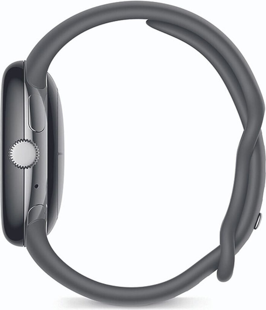 Google Pixel Watch Bluetooth Polished Silver Sportarmband Produktbild 
