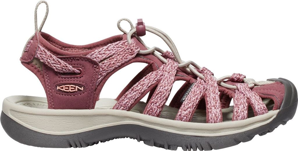 Keen Whisper W-Rose Brown/Peach Parfait Black Black 37.5