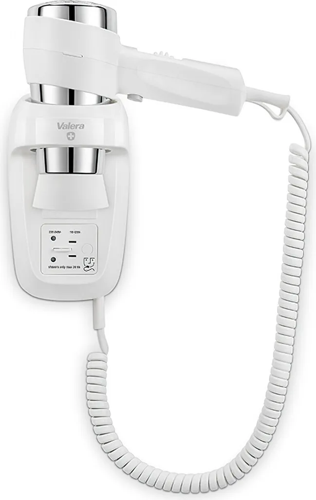Asciugacapelli Valera Action Super Plus 1600 Bianco - Qualità Svizzera