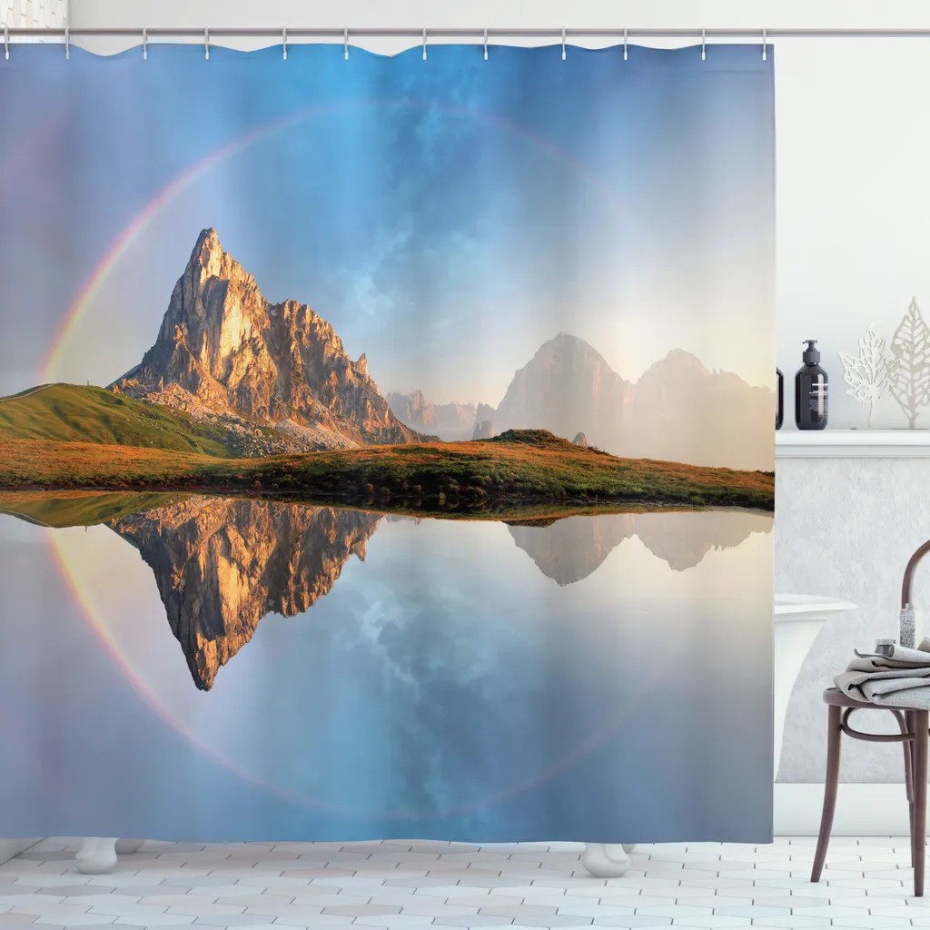 Rideau de douche imperméable anti-moisissure opaque 175x240