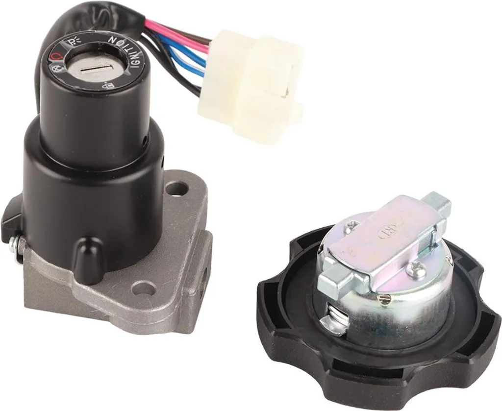Kit contacteur allumage et bouchon réservoir pour XT600 TW200 DT200