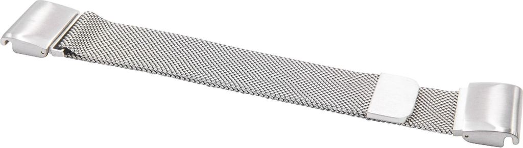 vhbw Ersatz Armband kompatibel mit Garmin Quatix 5, 5 Saphir Fitnessuhr, Smartwatch - Edelstahl silber Magnetverschluss Schnappverschluss